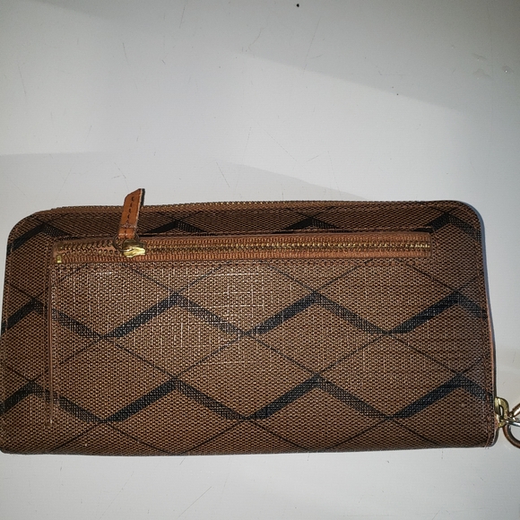 Fossil Mimi Zip Clutch Wristlet Wallet - Picture 2 of 3
